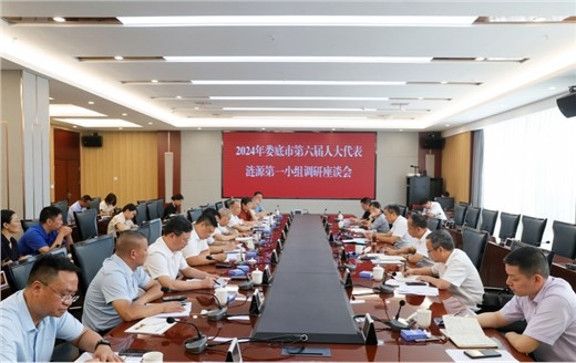 肖安江主席參加婁底市人大代表小組調(diào)研活動 肖安江主席參加婁底市人大代表小組調(diào)研活動